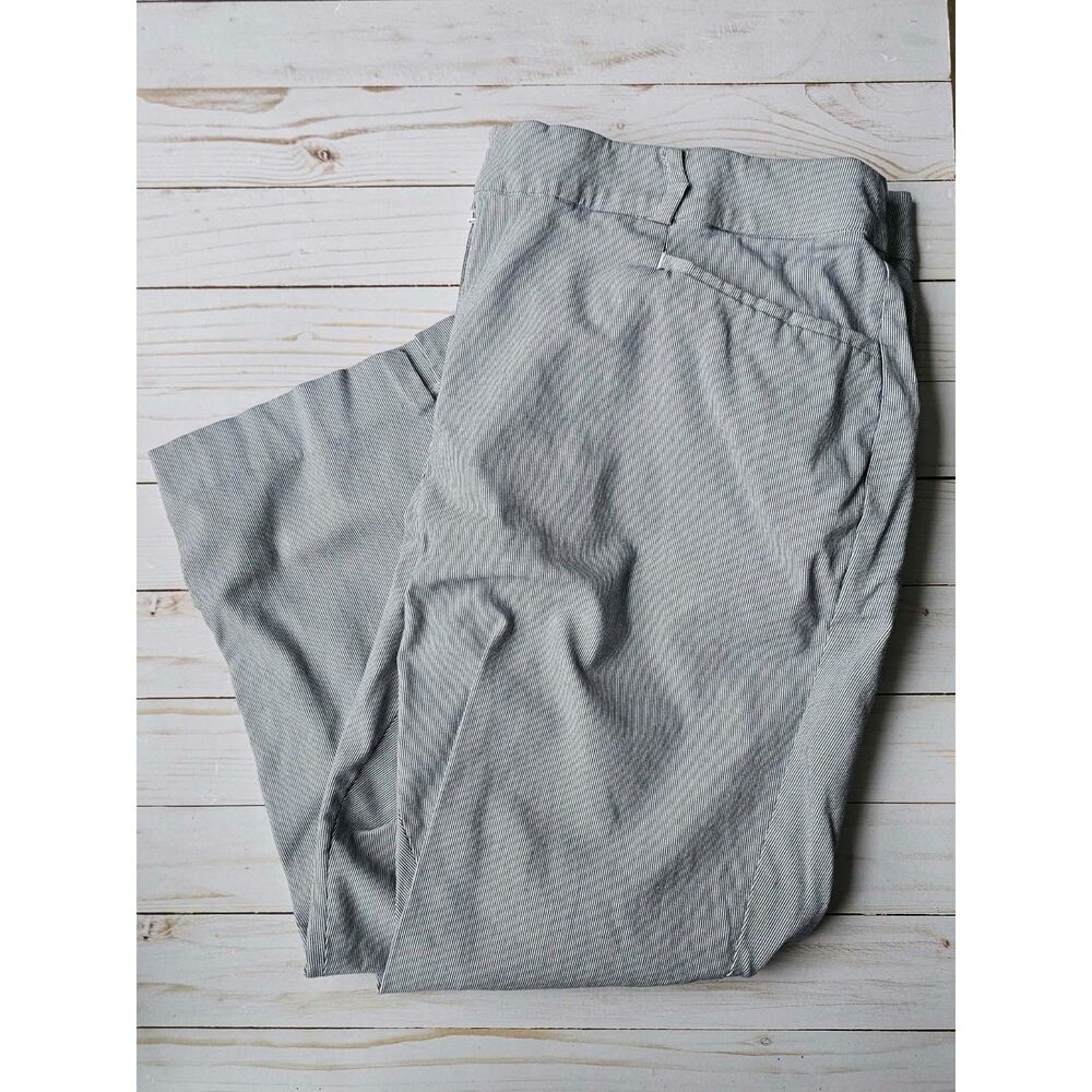 Lane Bryant Size 20 Gray Capri Pants Stretch Plus Size Minimalist